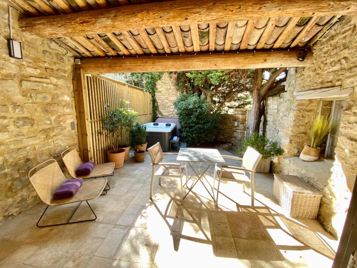 Martignargues La Maison Des Vendangeurs - Table D'Hotes Le Soir Du Jeudi Au Dimanche- Jacuzzi - Balneo Spa - Acces Piscine Pour Toutes Les Chambres Sauf Studio Coquet- Piscine De Mai A Mi-Octobre מראה חיצוני תמונה